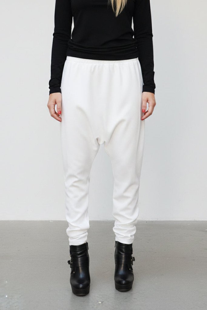 Drop Crotch Harem Pants NATALIE - EUG Fashion