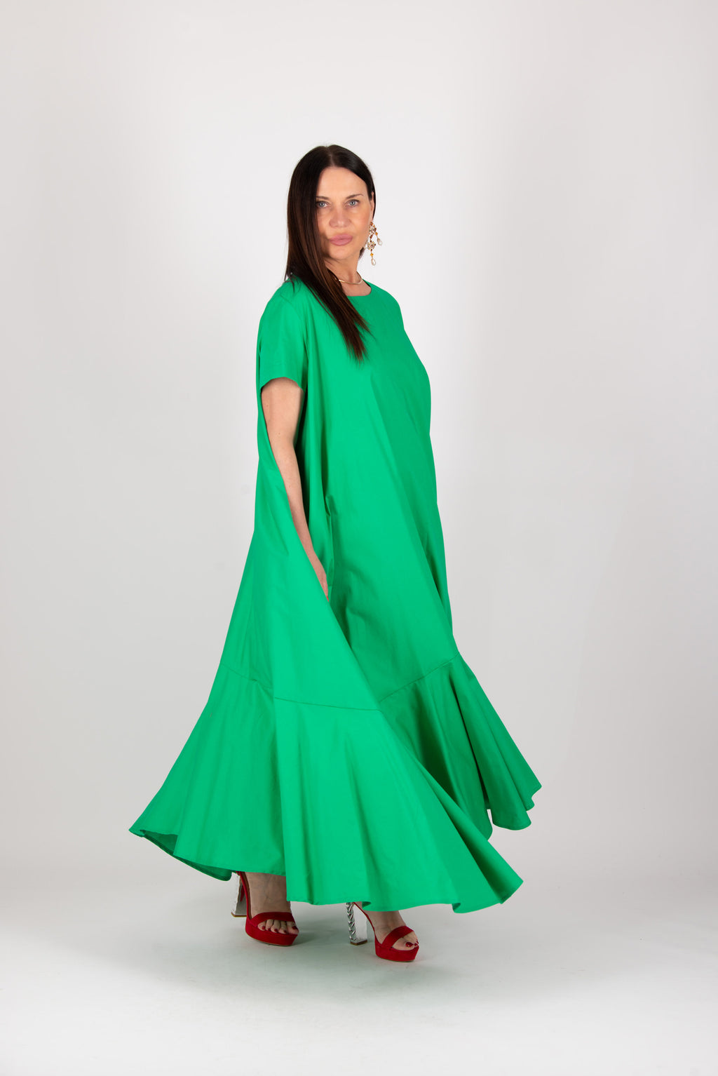 Green Summer Dress - Diva