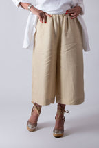 Elegant Linen Pants CAPRI - EUG Fashion