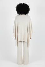 Knitted Poncho Outfit - Eva