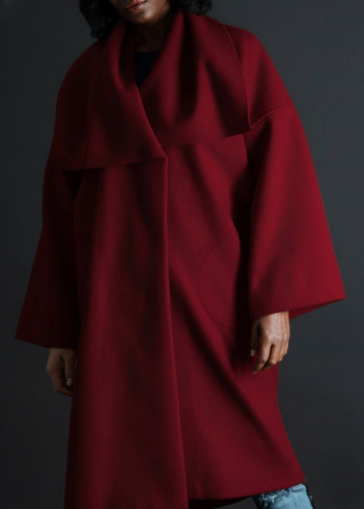 Elegant Wide Coat HELEN - EUG Fashion