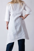 elegant linen tunic