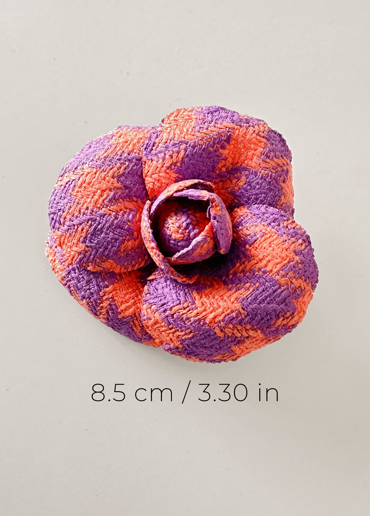 Fabric Rose Flowers brooch CAMELIA EugFashion 