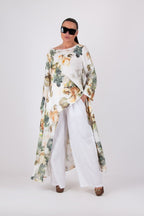 Floral Linen Top JESIKA - EUG Fashion