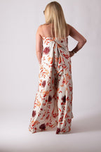 Floral Off Shoulders Jumpsuit TALIA - EUG Fashion