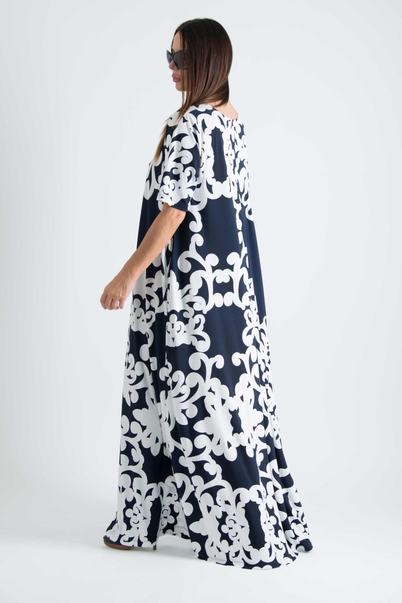 Floral Summer Maxi Dress DALLAS - EUG Fashion EugFashion 