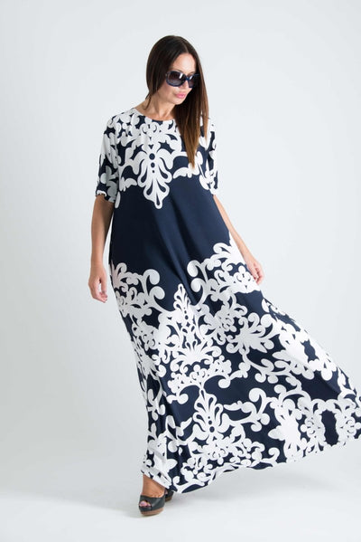 Floral Summer Maxi Dress DALLAS - EUG Fashion EugFashion 