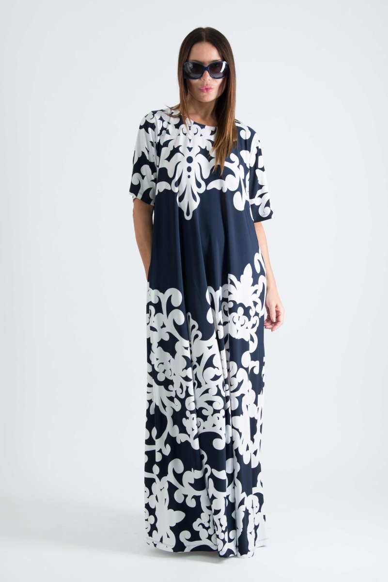 Floral Summer Maxi Dress DALLAS - EUG Fashion EugFashion 