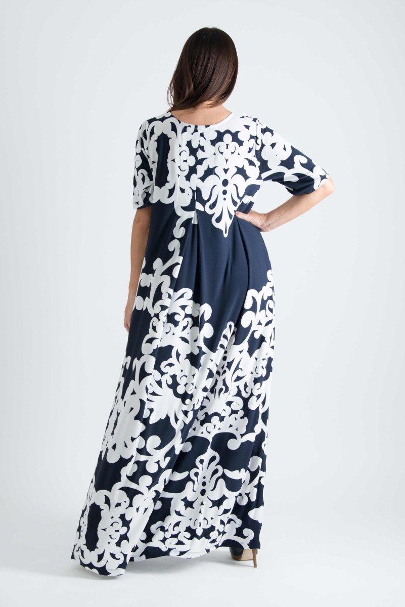 Floral Summer Maxi Dress DALLAS - EUG Fashion