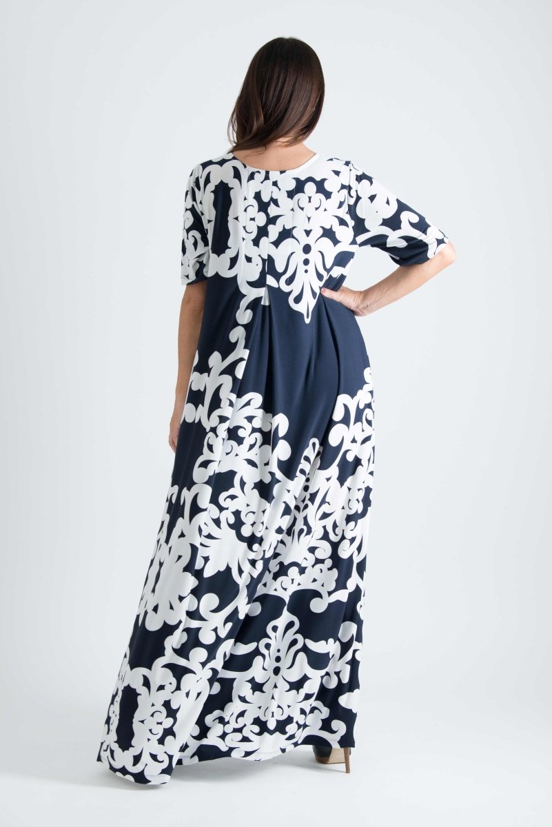 Floral Summer Maxi Dress DALLAS - EUG Fashion EugFashion 