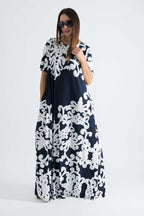 Floral Summer Maxi Dress DALLAS - EUG Fashion