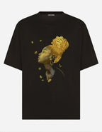 Gold African woman T shirt - EUG Fashion