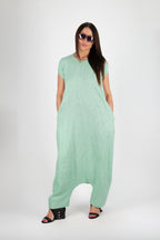 Harem Linen Jumpsuit - Ruth