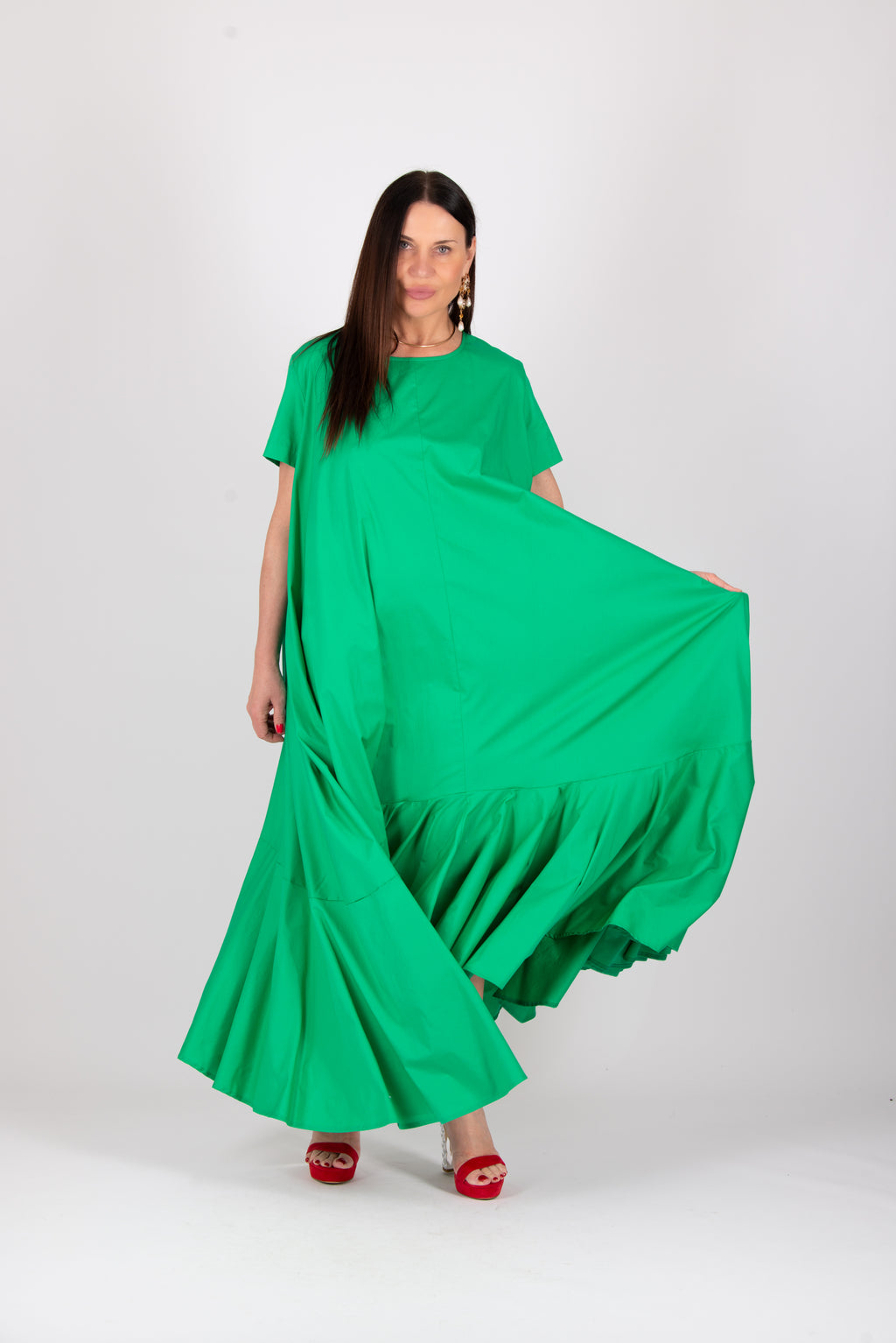 Green Summer Dress - Diva