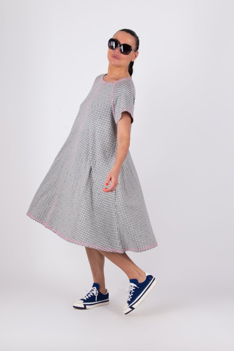 Grey Aline Dress ASIA SALE - EUG Fashion EugFashion 