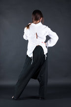 Harem Drop Crotch Pants KONY - EUG Fashion