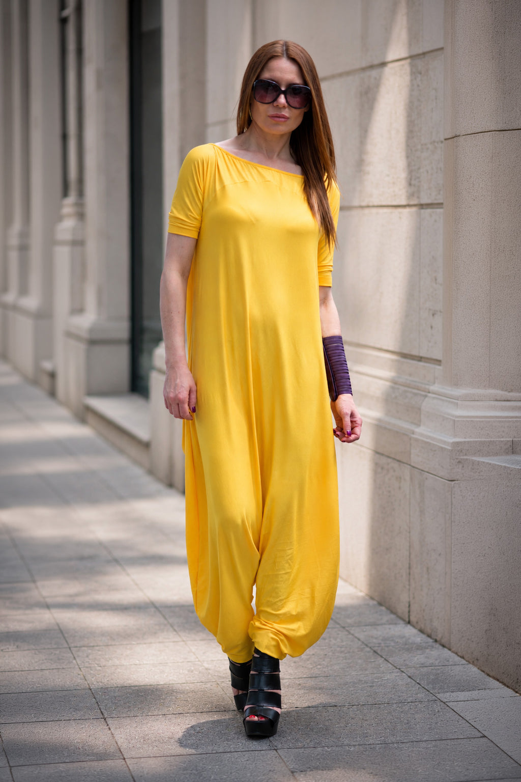 harem-jumpsuit #yellow