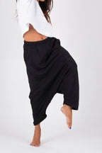 Black harem pants Atlanta — EUG Fashion #black

