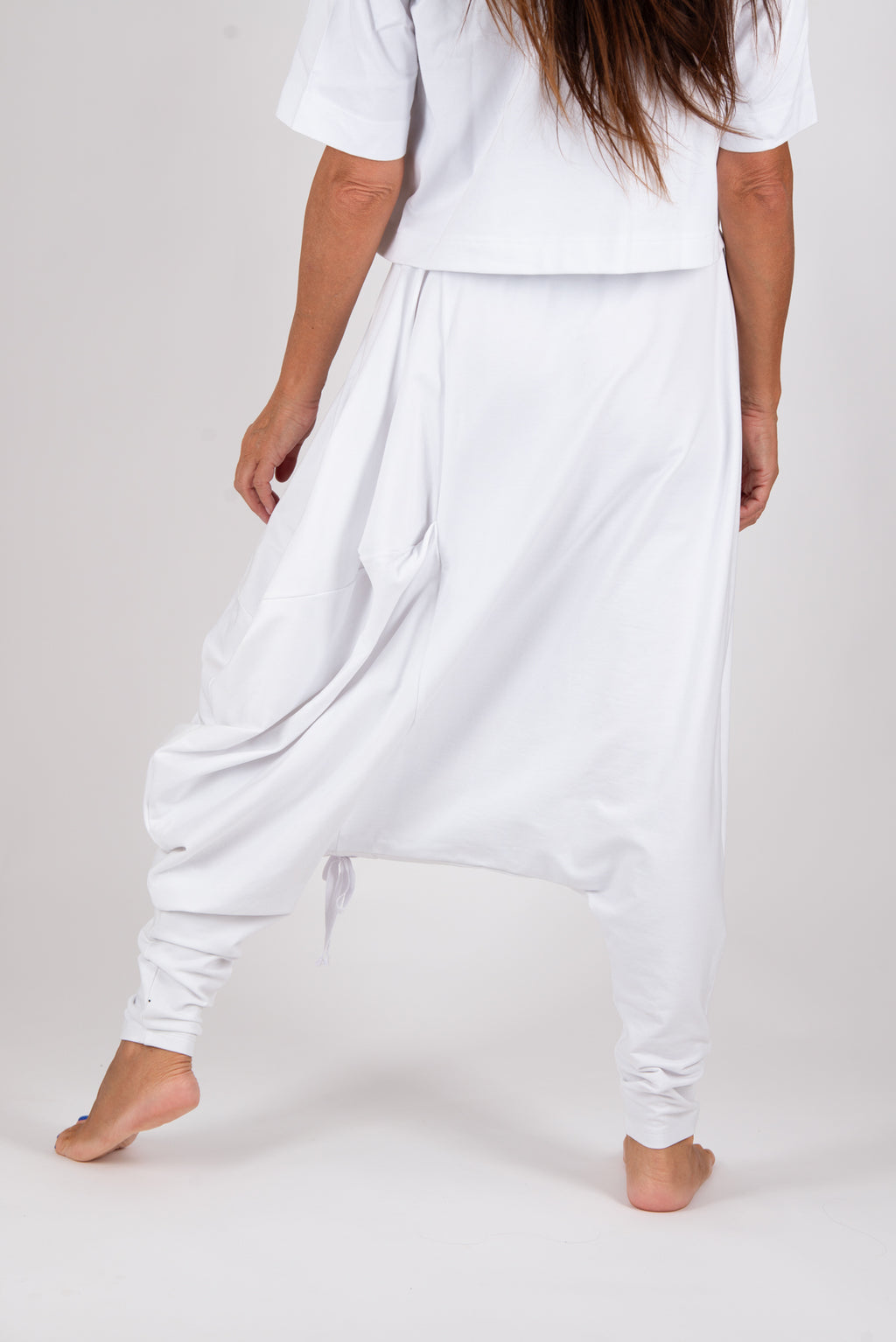 White harem pants Asta — EUG Fashion #white
