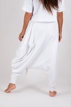 White harem pants Asta — EUG Fashion #white
