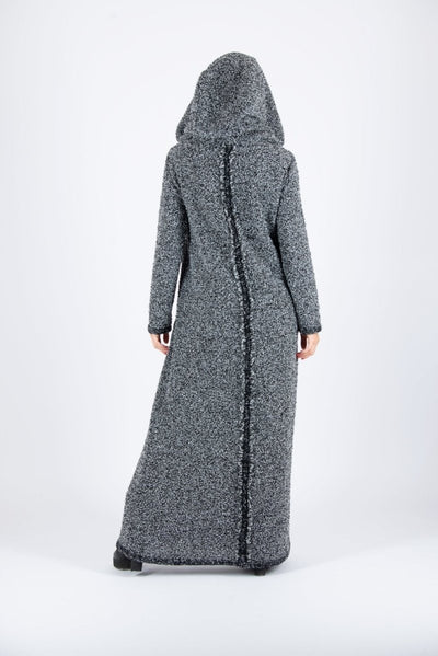 Hooded Knitted Dress LINDA BF - EUG FASHION EugFashion 