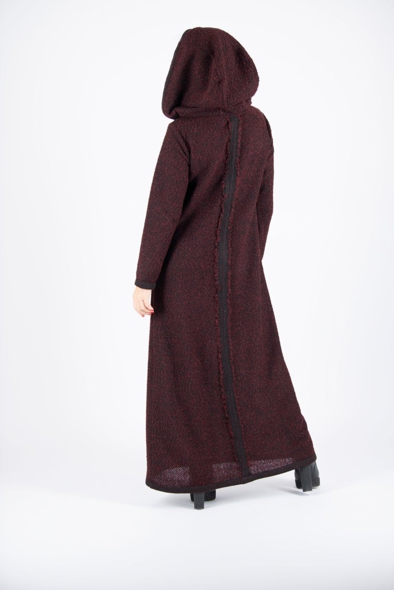 Hooded Knitted Dress LINDA BF - EUG FASHION EugFashion 