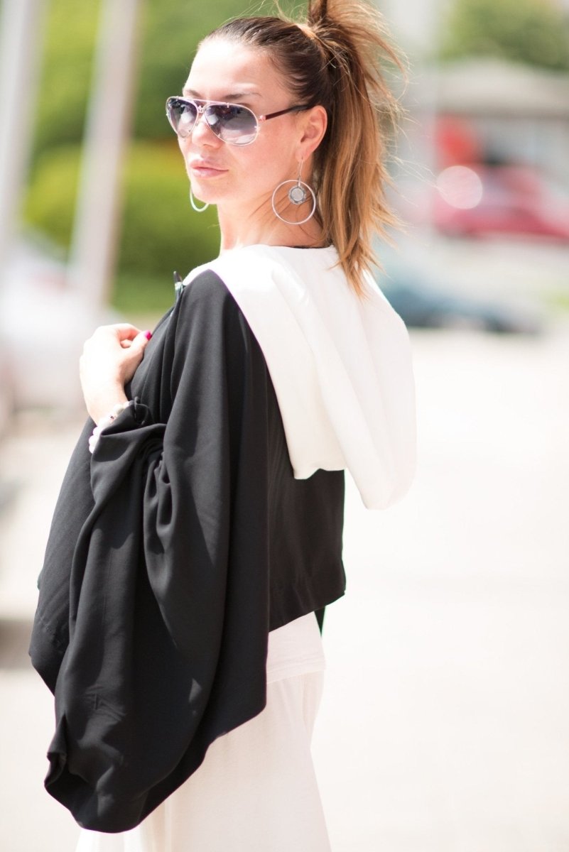 Hooded Summer Vest ANASTASIA - EUG Fashion
