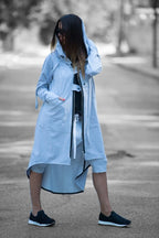 Hooded Zipper Sport Jacket BRANDY - EUG Fashion