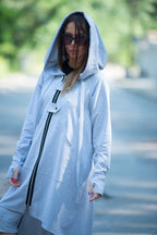 Hooded Zipper Sport Jacket BRANDY - EUG Fashion