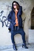 Hooded Zipper Sweatshirt MELISSA - EUG Fashion