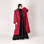 Hot Pink Winter Loose Coat SIRI - EUG Fashion