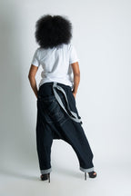 Jeans Drop Crotch Pants Lesila - EUG Fashion