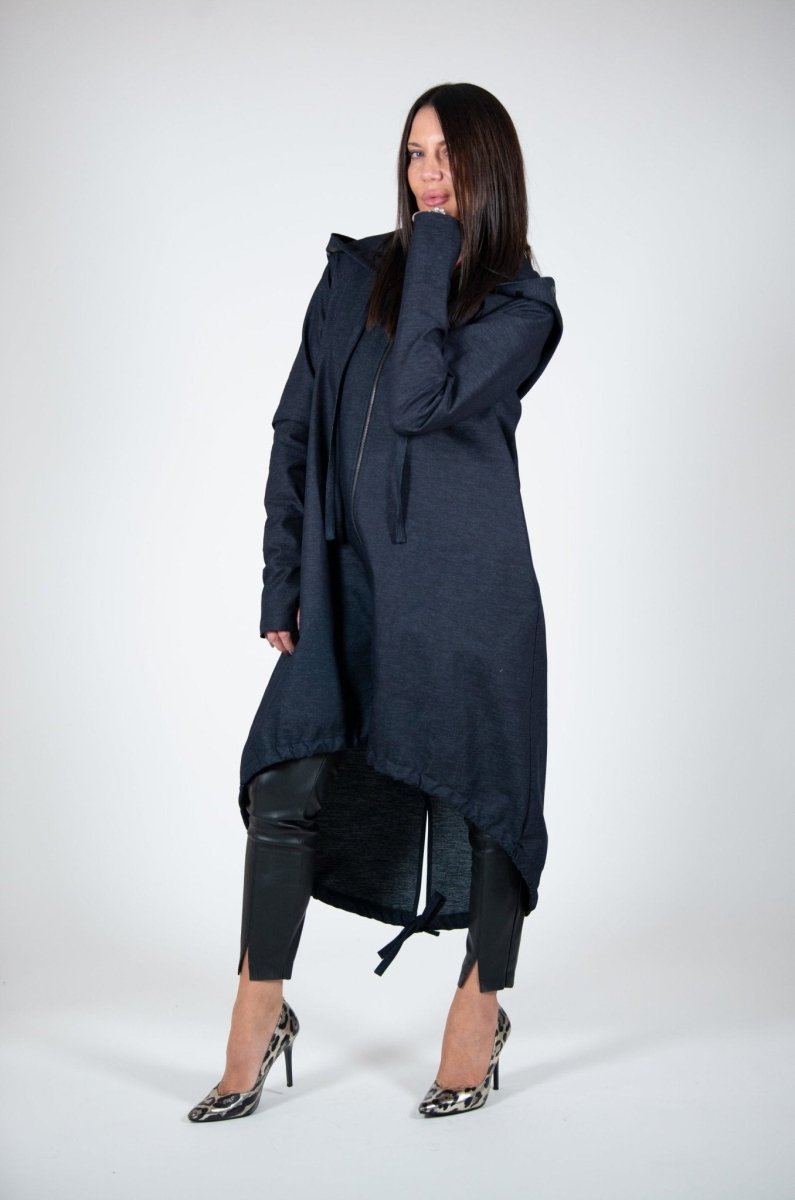 Jeans Hooded Vest SYDNEY - EUG Fashion