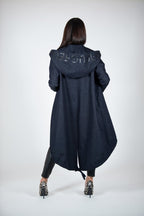 Jeans Hooded Vest SYDNEY - EUG Fashion