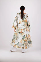 JESIKA WHITE WIDE LINEN PANTS - EUG Fashion
