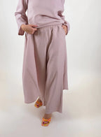 JESIKA WIDE LINEN PANTS - EUG Fashion