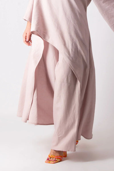 JESIKA WIDE LINEN PANTS - EUG Fashion EugFashion 