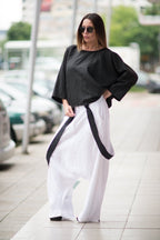 JOANNA Linen Harem Pants - EUG Fashion