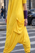 harem-jumpsuit #yellow