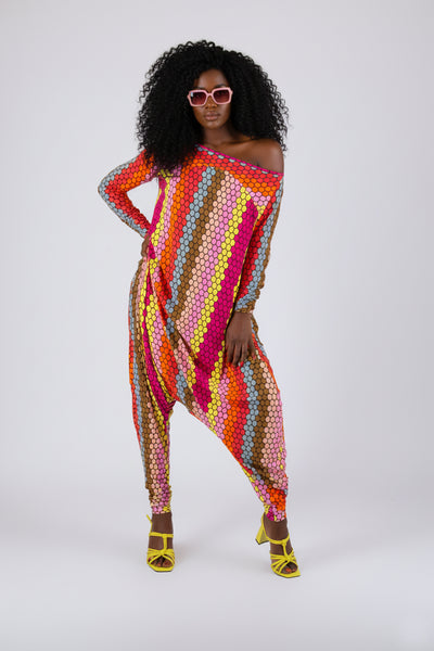 Dots Harem Jumpsuit Marla EugFashion 