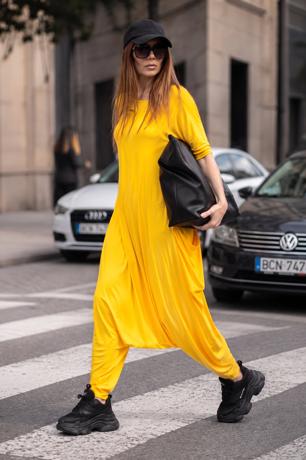 harem-jumpsuit #yellow