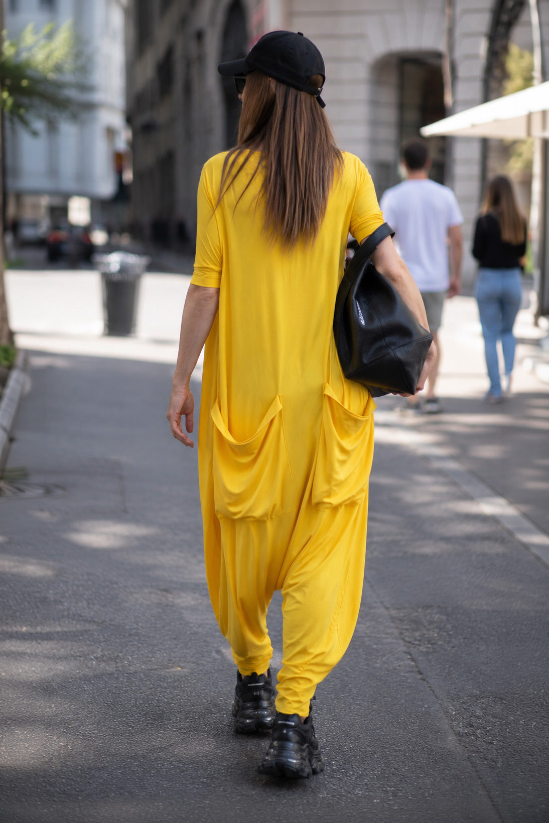 harem-jumpsuit #yellow