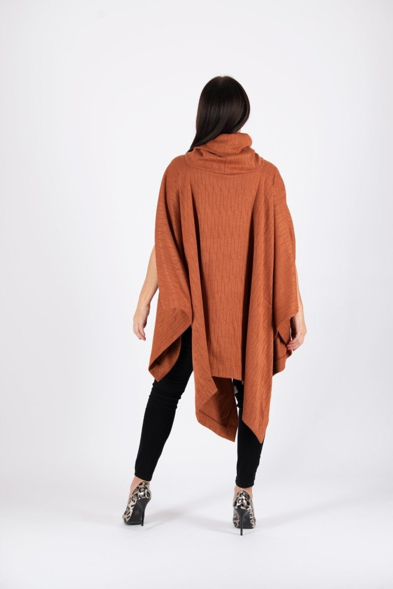 Knitted Poncho EVA BF - EUG Fashion EugFashion 