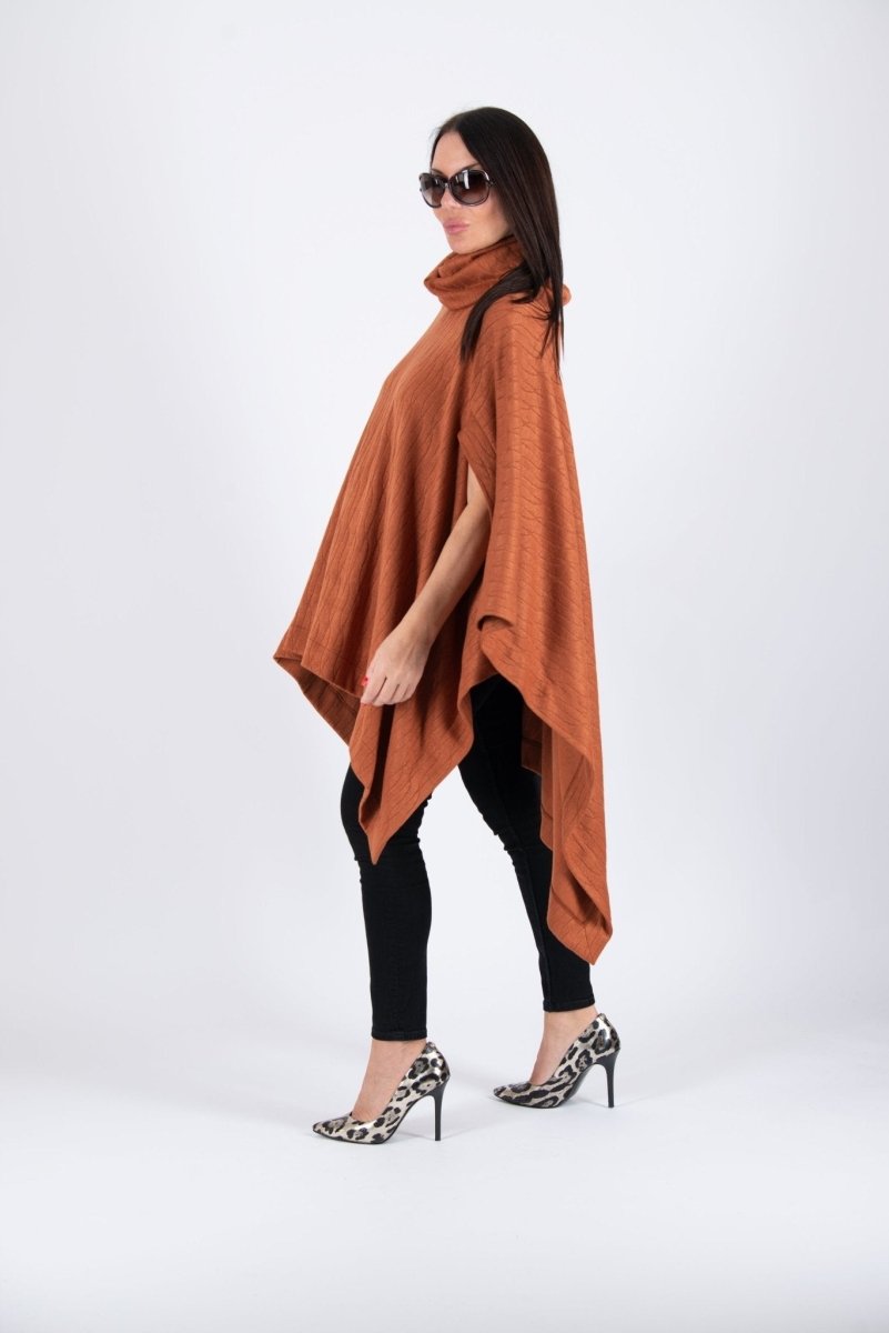 Knitted Poncho EVA BF - EUG Fashion EugFashion 