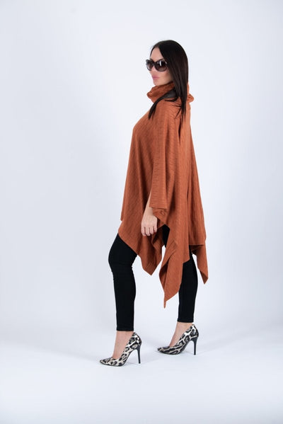 Knitted Poncho EVA BF - EUG Fashion EugFashion 