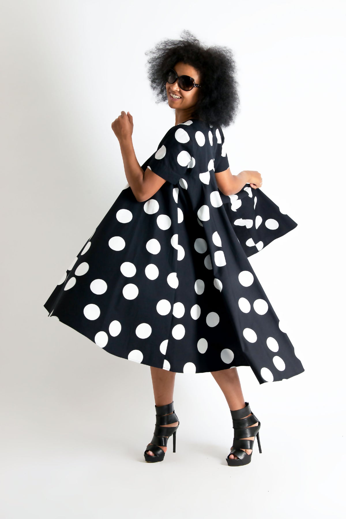 polka dots dress