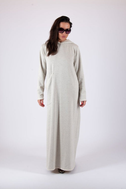 LINDA Cotton Hooded Dress ON SALE - EUG Fashion