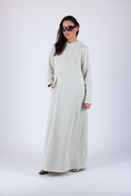 LINDA Cotton Hooded Dress ON SALE - EUG Fashion