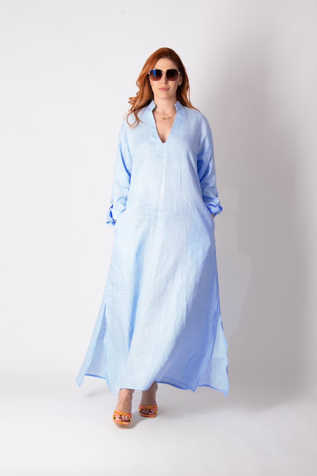 Long Linen Dress