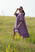Linen Dress VALERIA - EUG Fashion